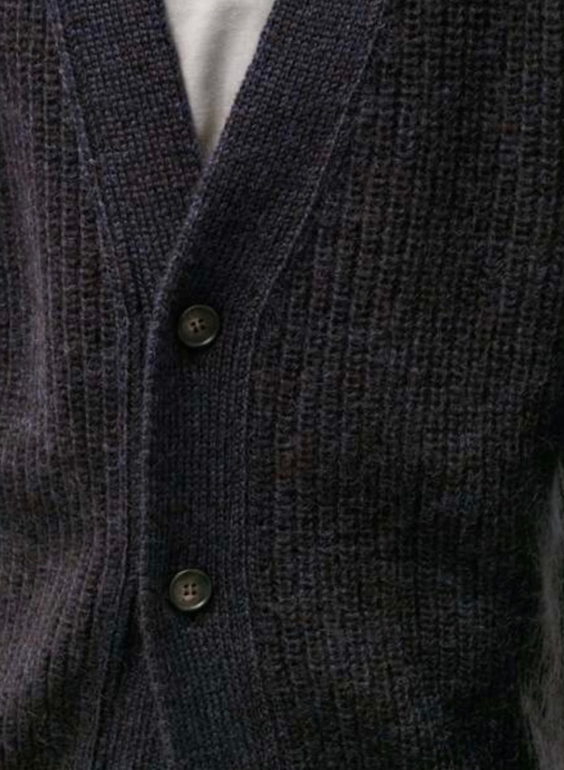 Polyploid 네이비 멜란지 가디건 상품이미지2