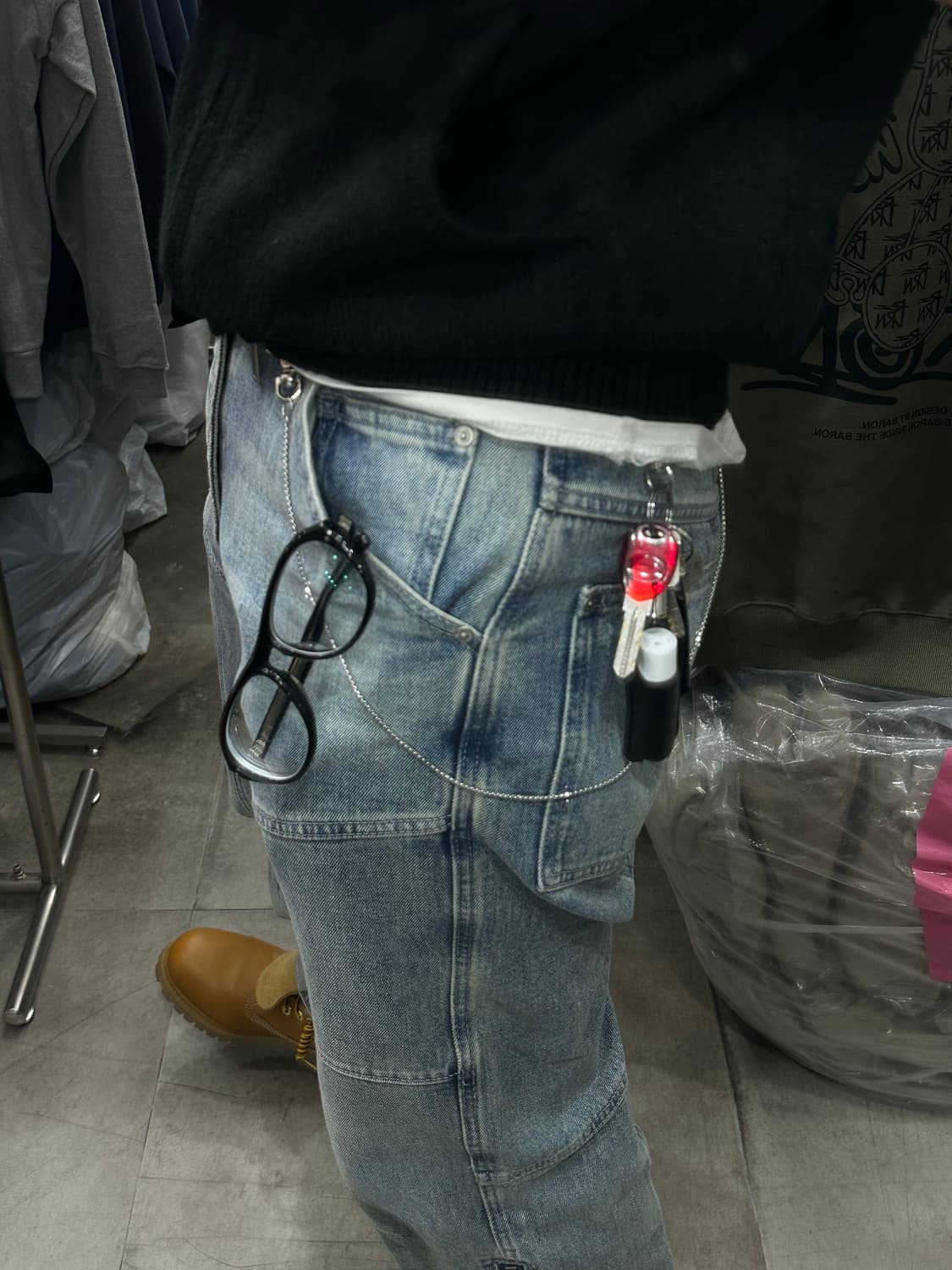 Box minimal chain - 미니멀 바지체인 박스 상품이미지5