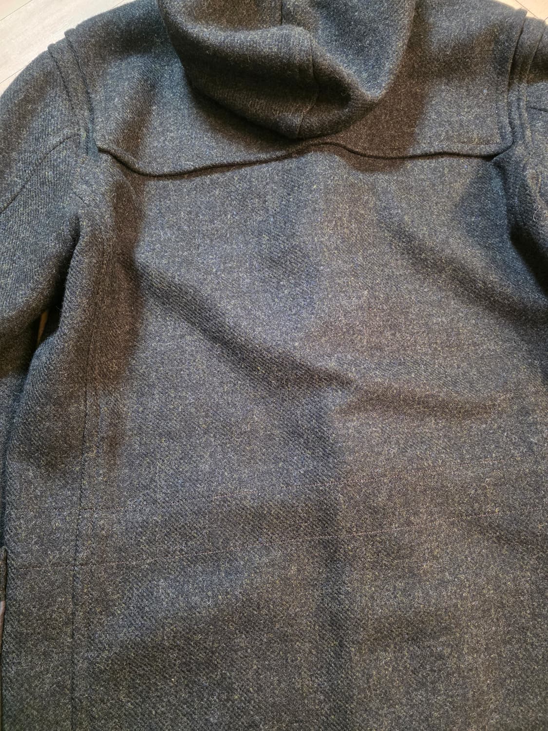 RRL 랄프로렌 / 멜란지 울 헤비 더플코트 XXL 상품이미지5