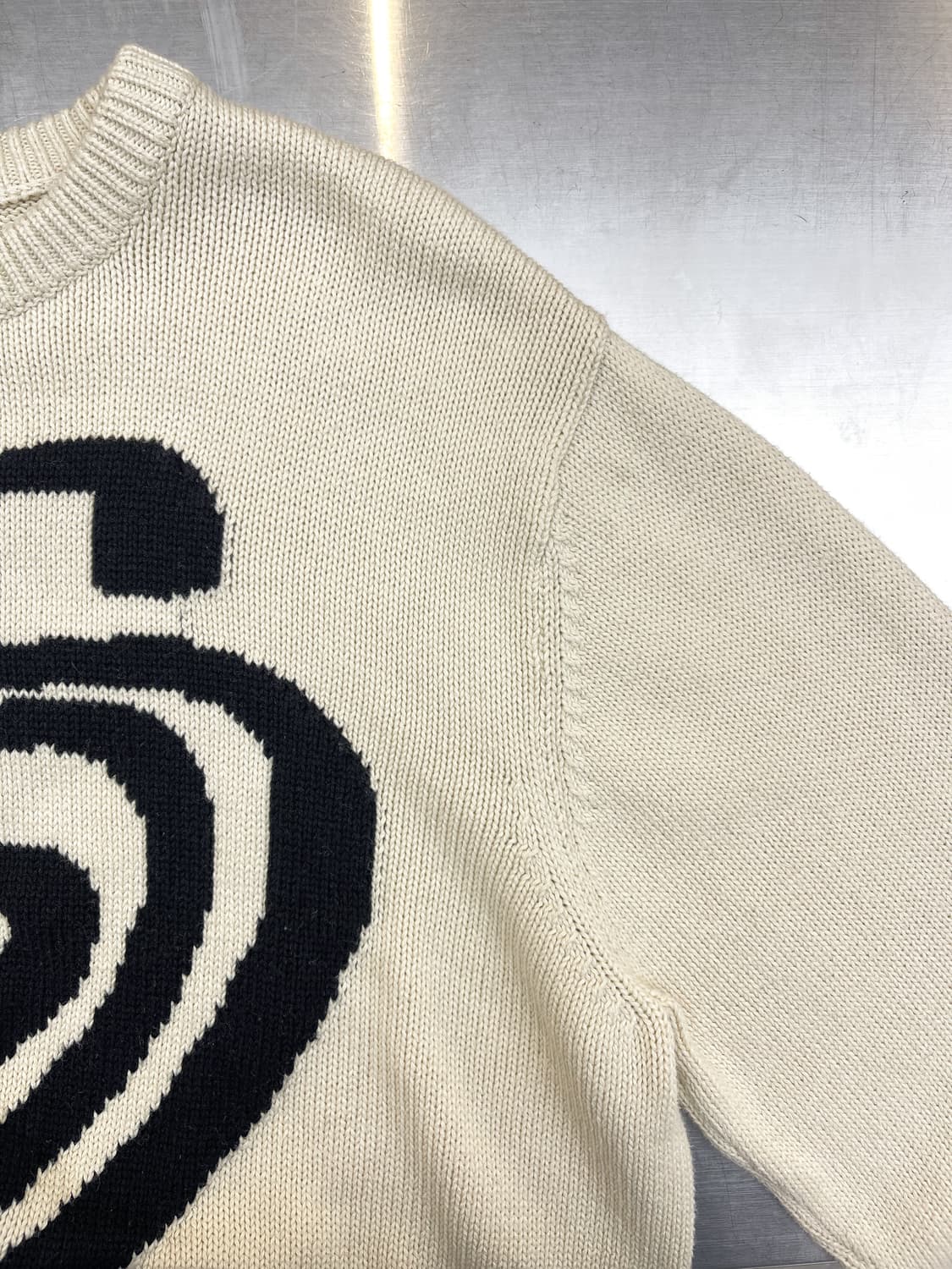 스투시 컬리 S로고 스웨터 상품이미지5