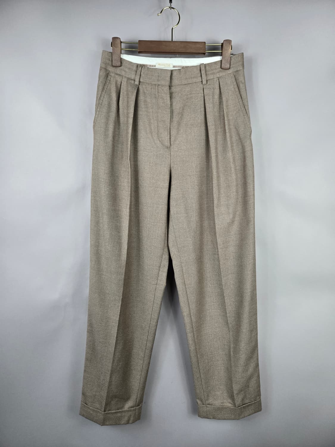 [무료배송]마시모두띠 US4 (30) 남성 핀턱 스판 슬랙스 정장 바지 상품이미지1