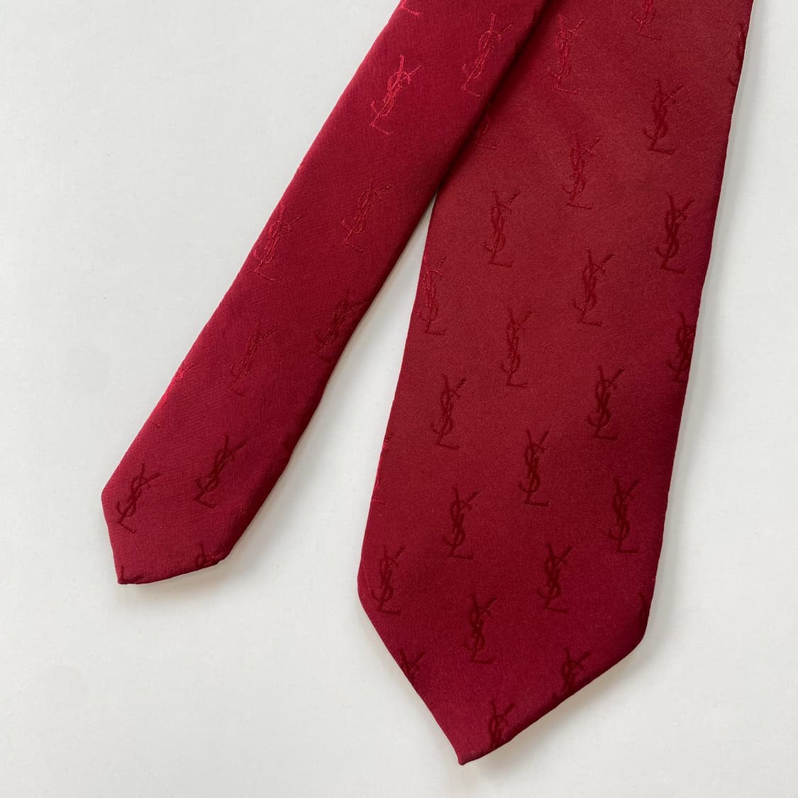 입생로랑(YSL) 모노그램 명품 정품 넥타이 7.7cm 상품이미지2