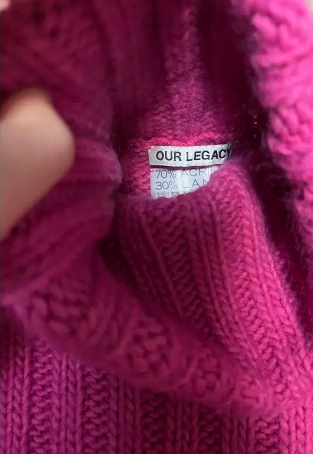 아워레가시 니트 상품이미지2