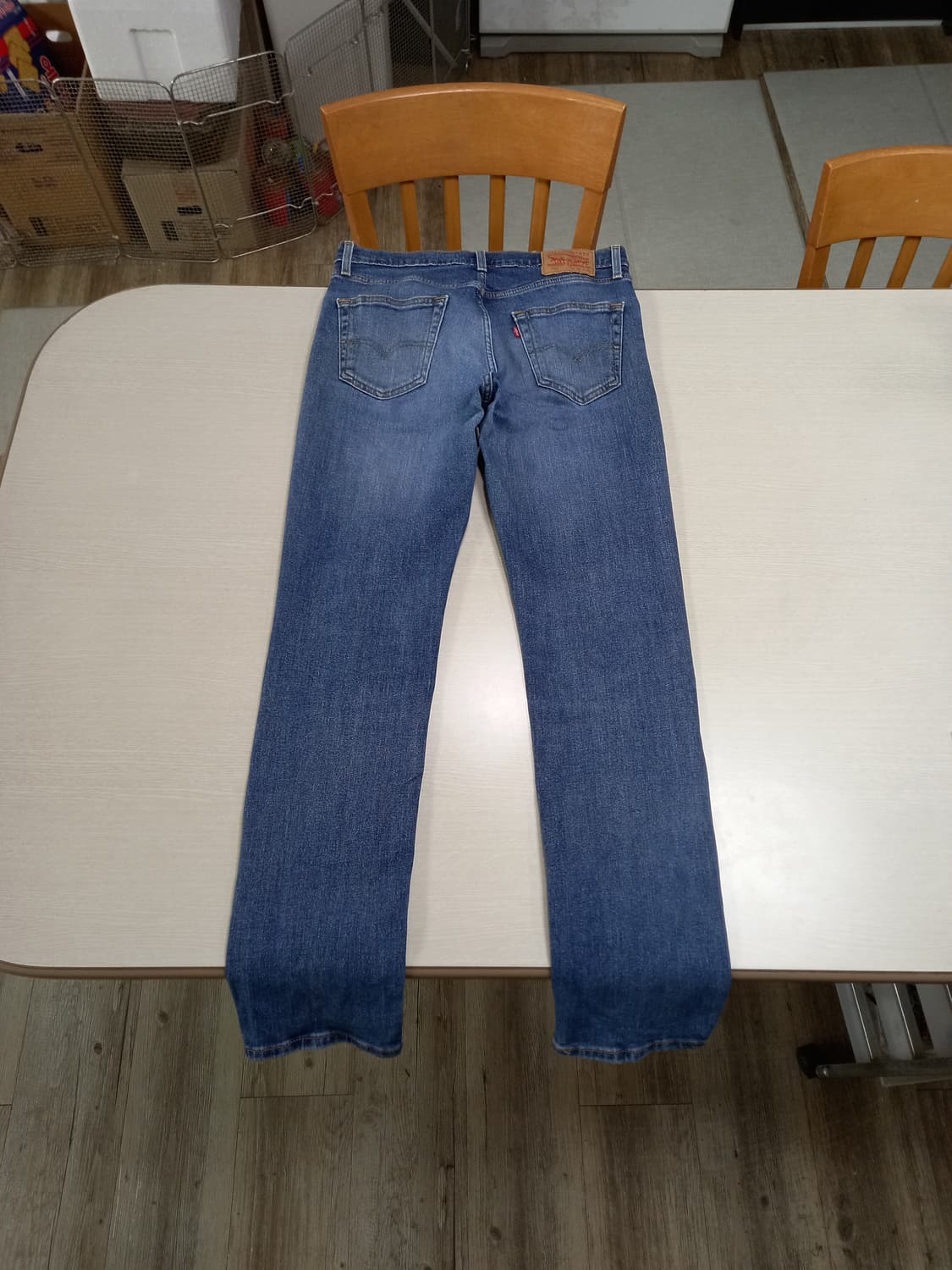 32 리바이스511 워싱 스판 슬림일자진 32-380 상품이미지2