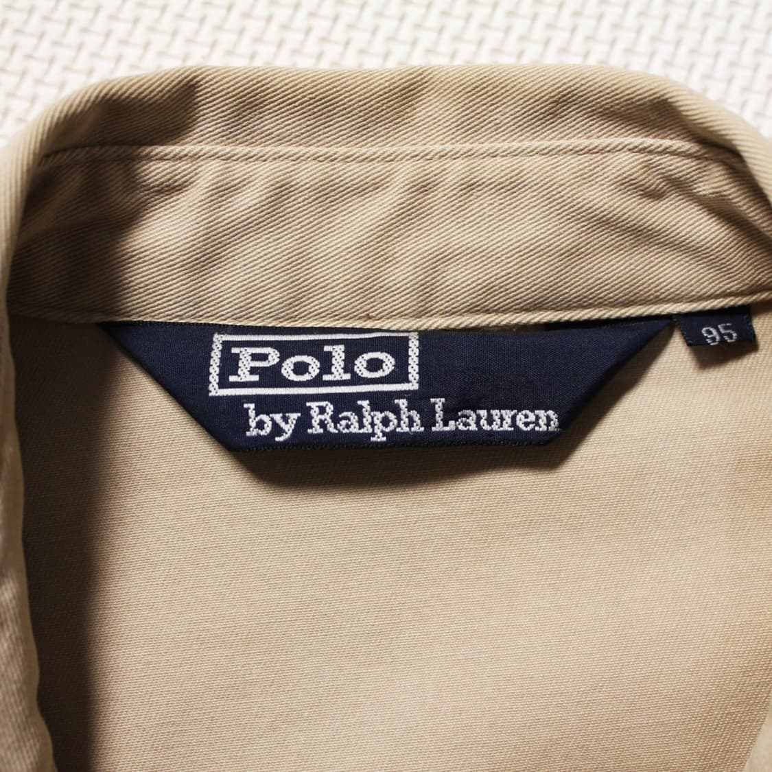 Polo 폴로 랄프로렌 베이지 해링턴 자켓 상품이미지4