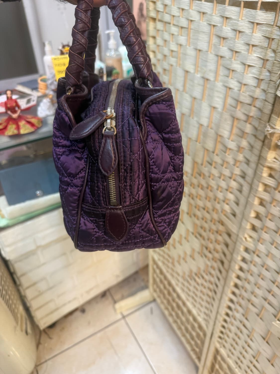 정품 디올 케너지 나일론 토트백 팝니다 상품이미지4