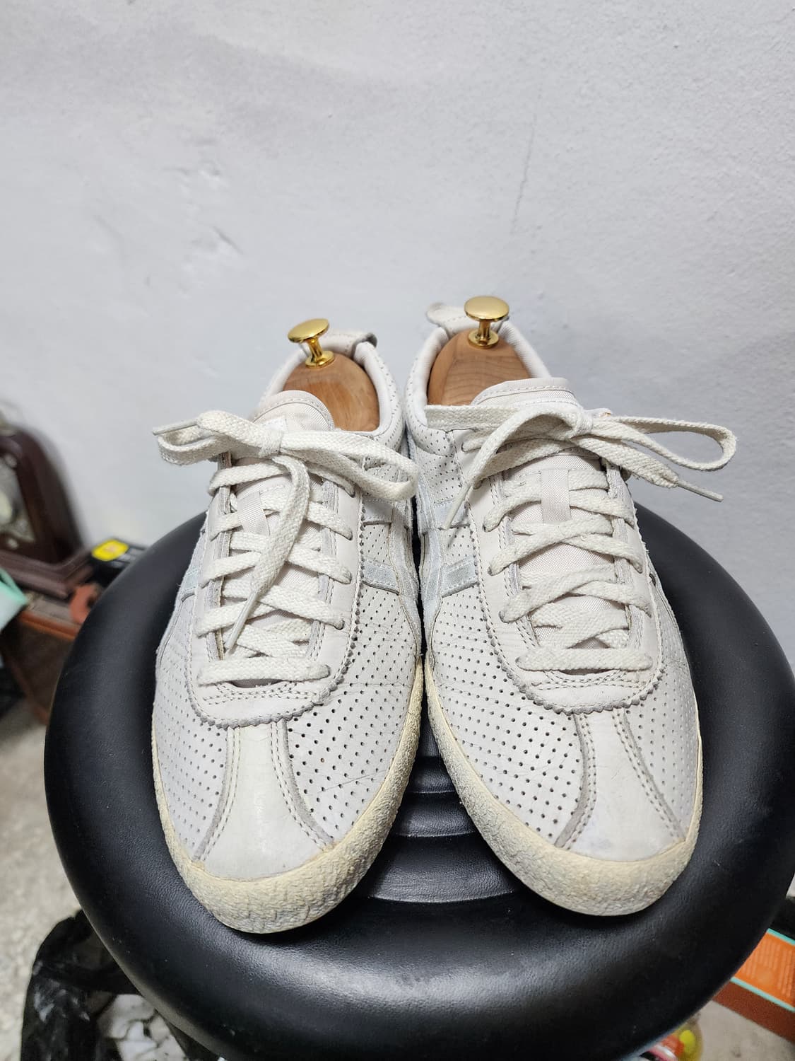 오니츠카타이거 멕시코 66 흰색 스니커즈 상품이미지3