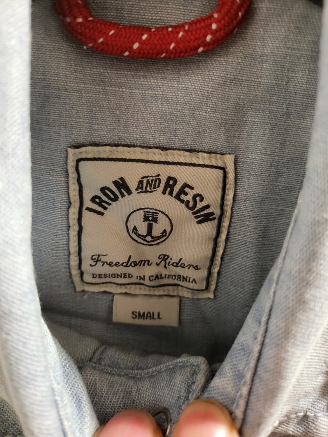 Iron & Resin 데님 웨스턴 셔츠 상품이미지5