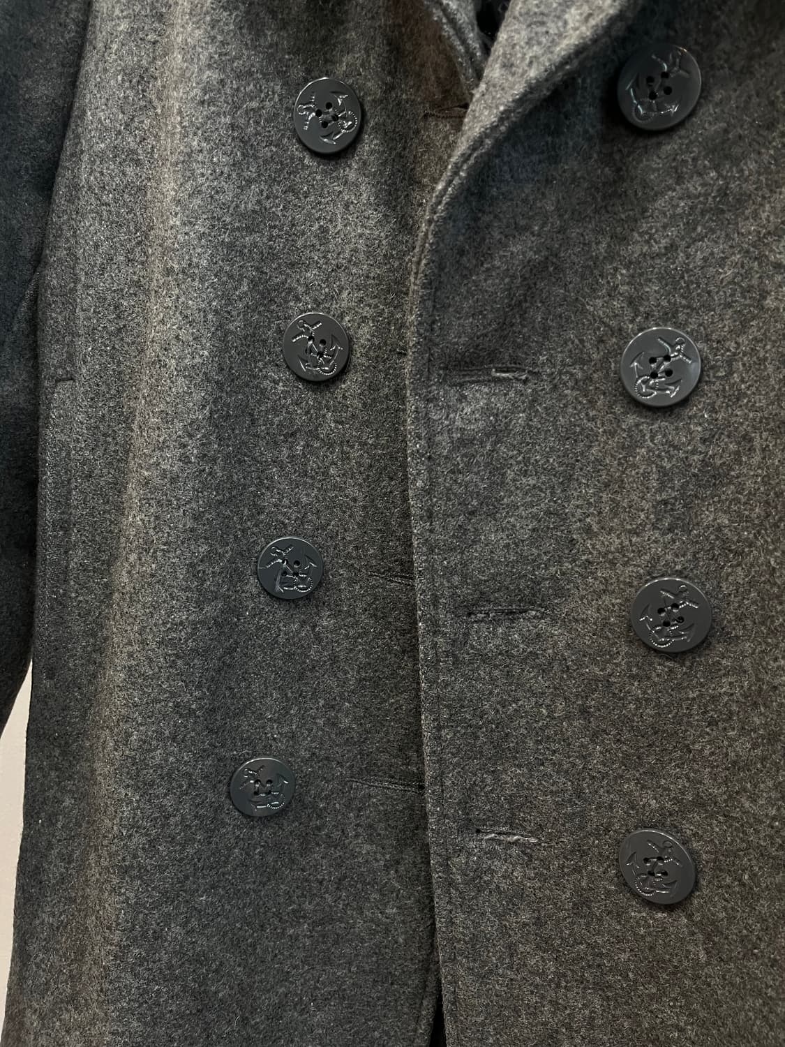 SCHOTT 쇼트 NYC US 740N 멜튼 울 피코트 MADE USA 상품이미지2