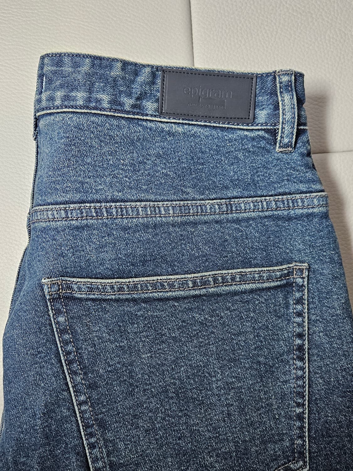 에피그램 청바지 인디고 배기핏 데님팬츠 상품이미지3