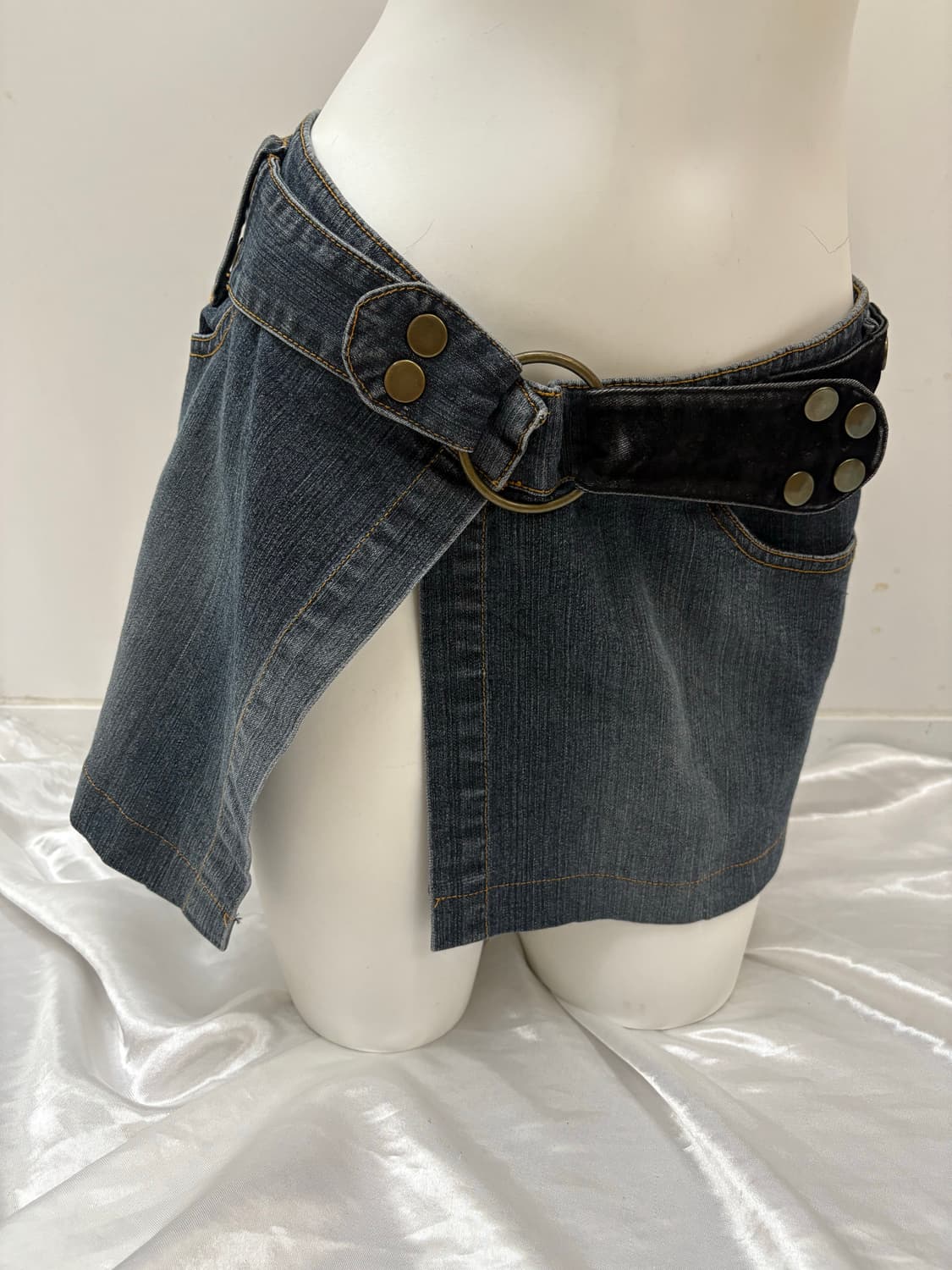 Y2K 랩 스커트 상품이미지2