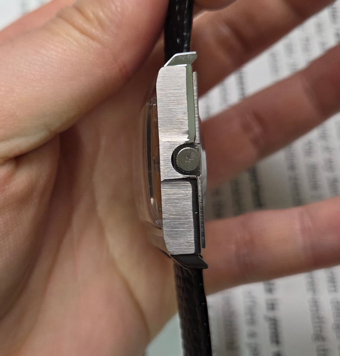 빈티지 세이코 액투스 SS 테레비 진노랭이 한자 데이데이트 오토매틱 상품이미지6