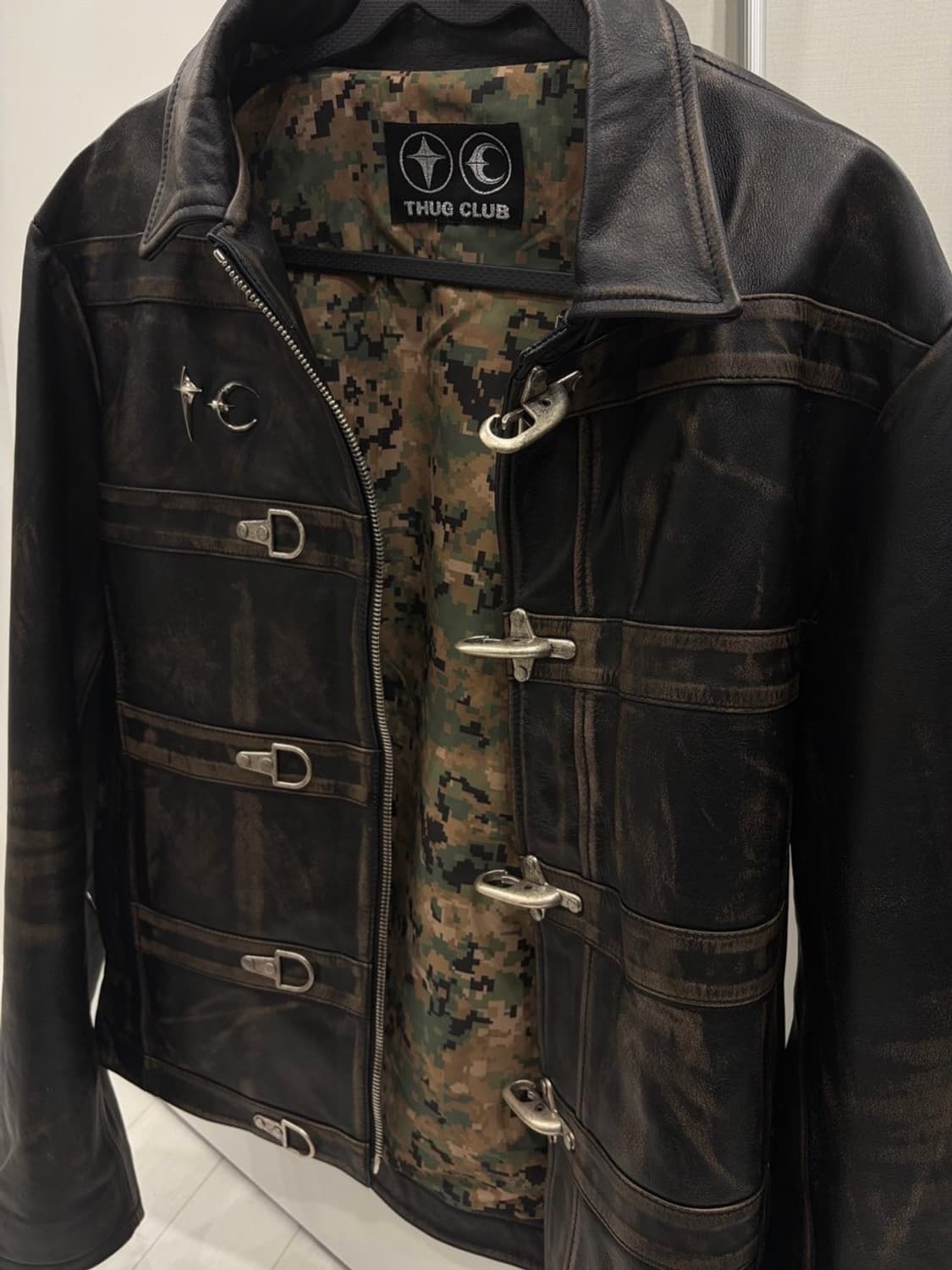 Thug club bio soldier jacket 판매합니다 상품이미지4
