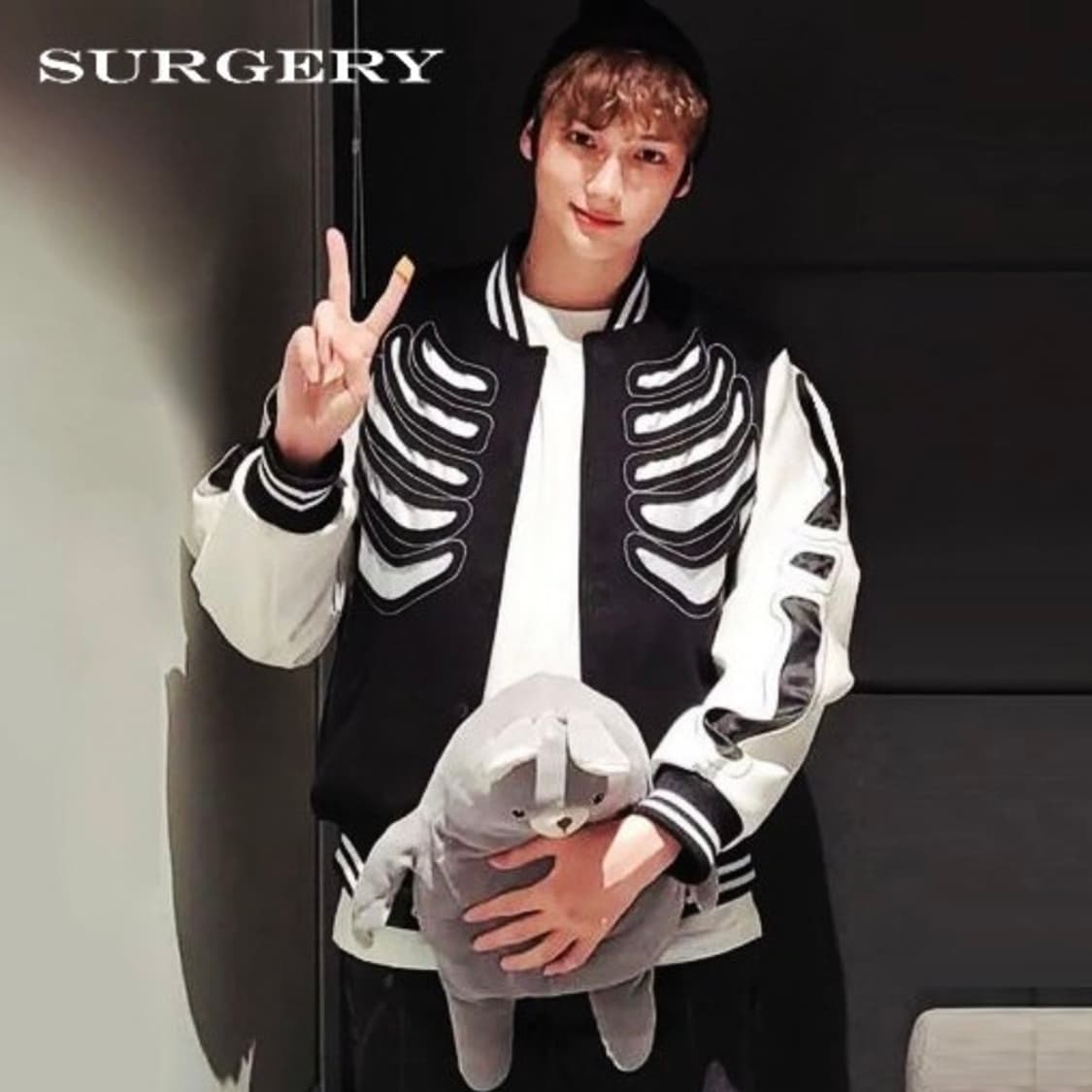 [정품] SURGERY 써저리 본컷팅 아우터 바시티자켓 ver.2 (S) 상품이미지2