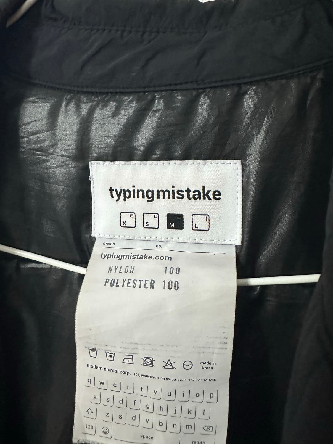 Typing mistake 봄버 L 상품이미지5