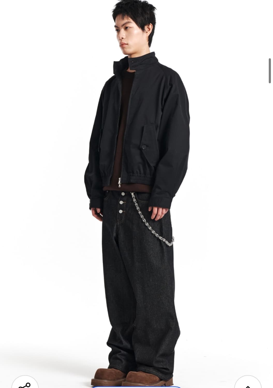 기철 (사이즈M) Herrington crop jacket 해링턴자켓 상품이미지5