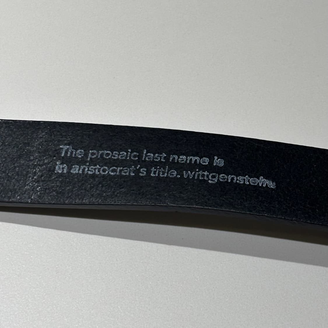 ssstein 슈타인 25aw 레더 벨트 상품이미지3