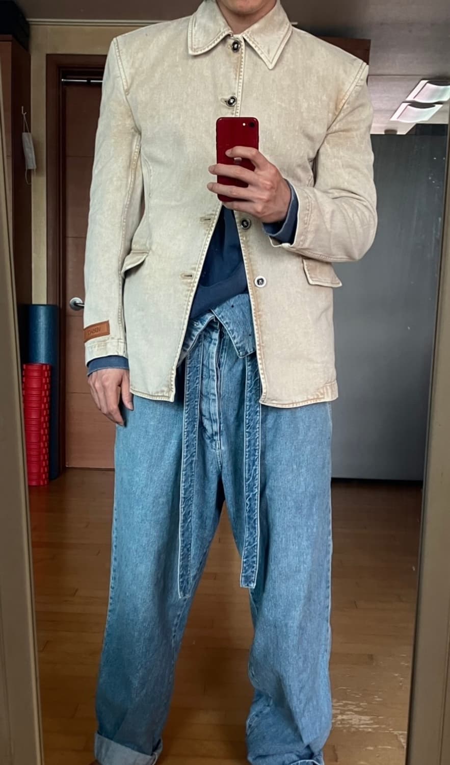 베르사체 워싱 자켓 상품이미지3