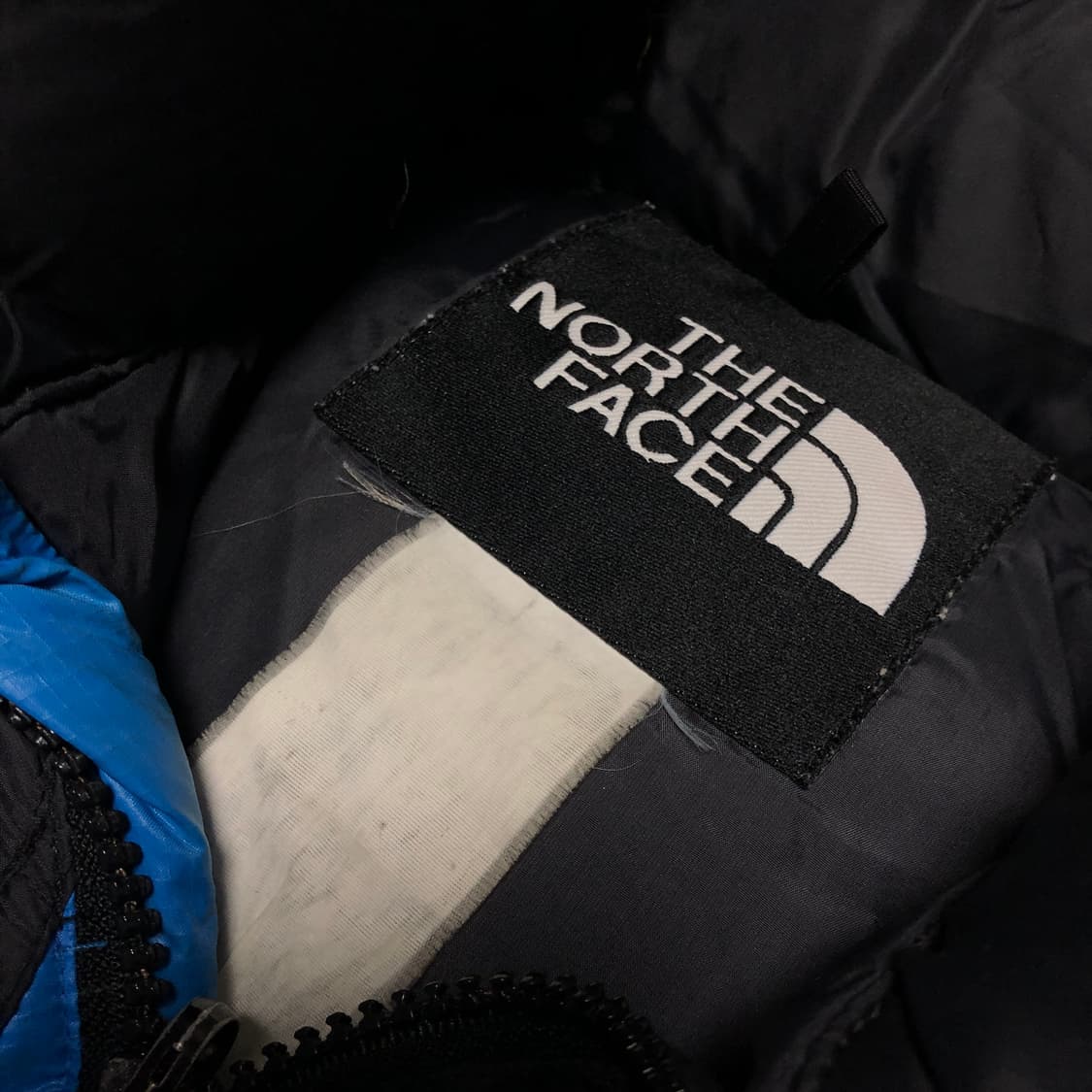 노스페이스 눕시 패딩 아쿠아블루 소다 자켓 상품이미지4