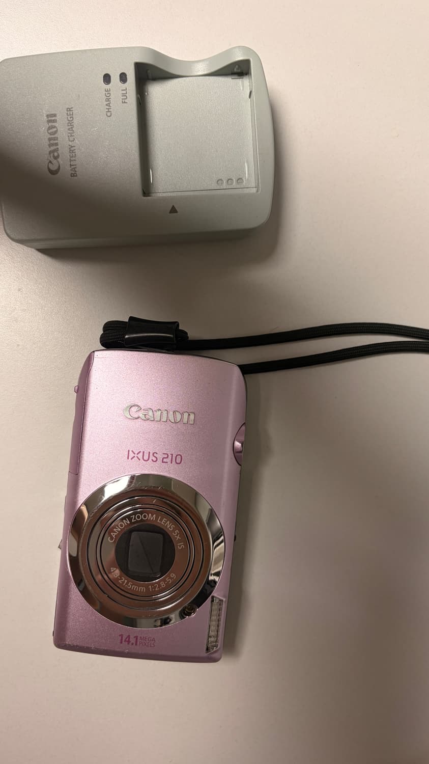 캐논 ixus210 핑크카메라 상품이미지2