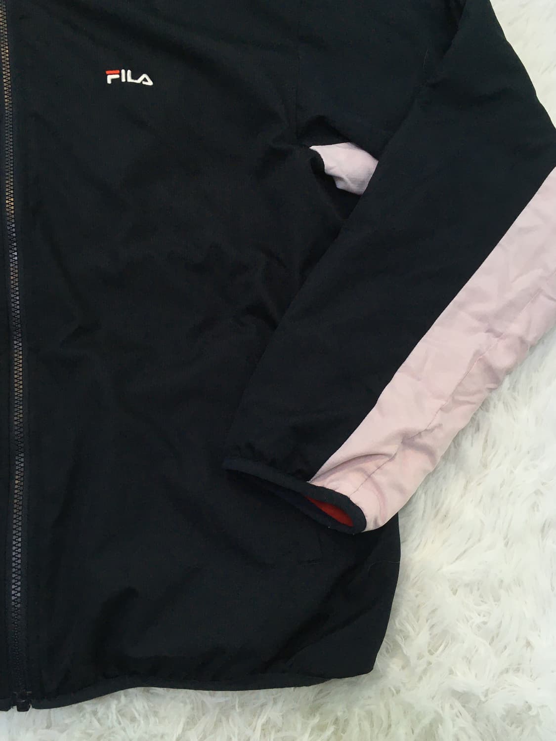 빈티지 네이비 휠라 양면 점퍼 y2k 스트릿 갸루 펑키 일본빈티지688  상품이미지7