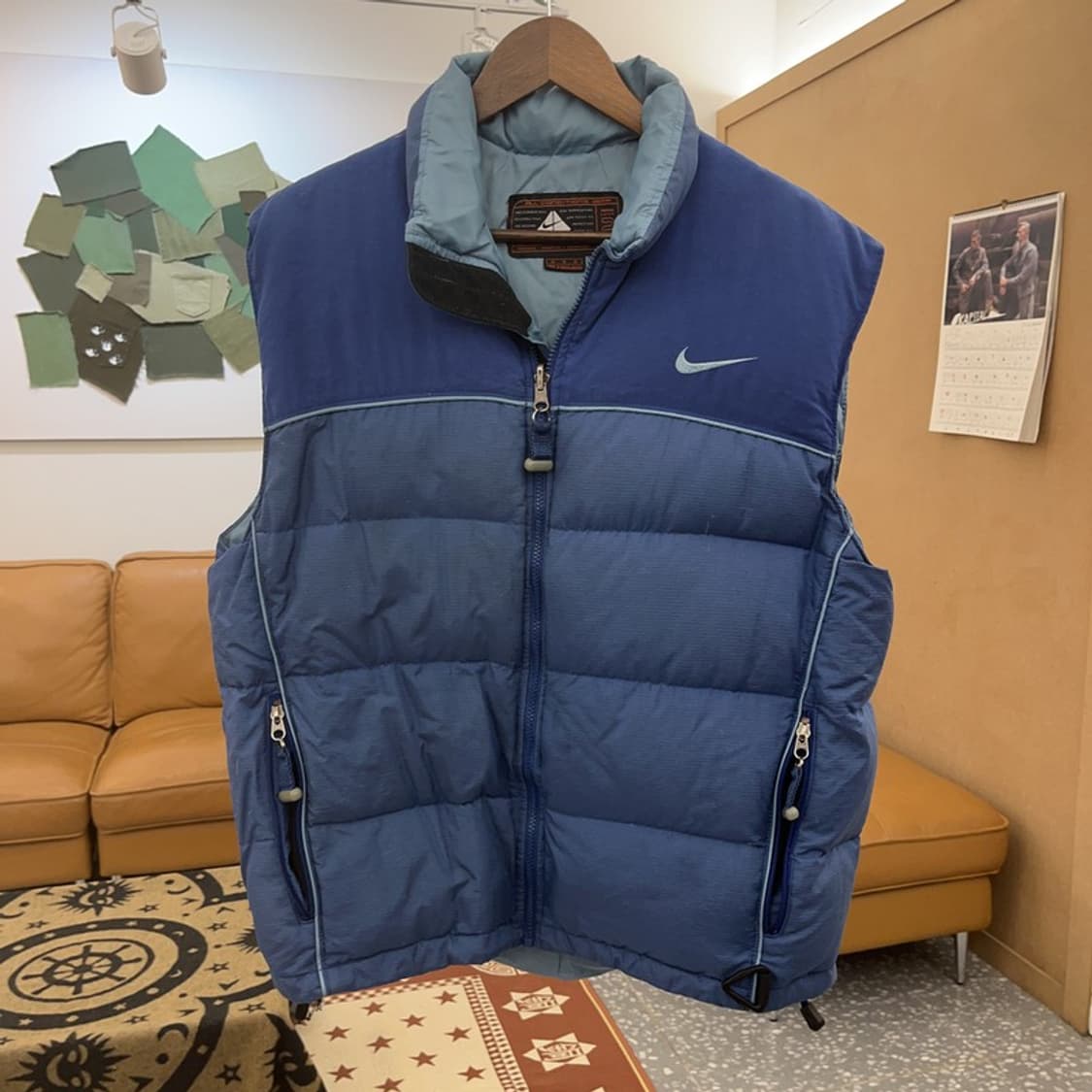 나이키 ACG 레트로 90's 로얄블루 패딩 조끼 M C08570 상품이미지3