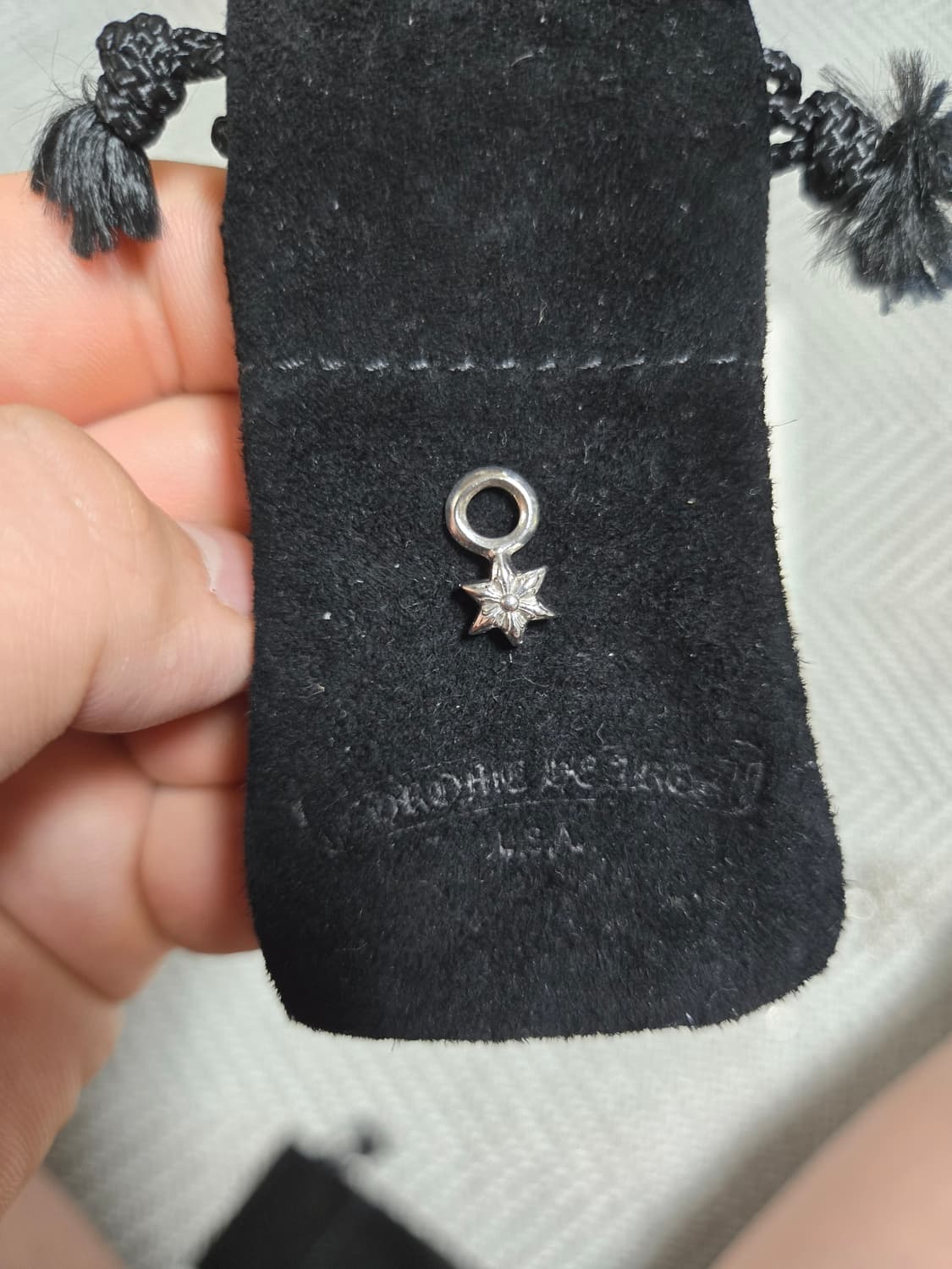 크롬하츠 스타참 화이트골드 상품이미지2