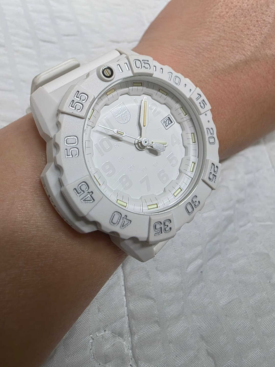 루미녹스 올제치 화이트 쿼츠 시계 LUMINOX watch 상품이미지2