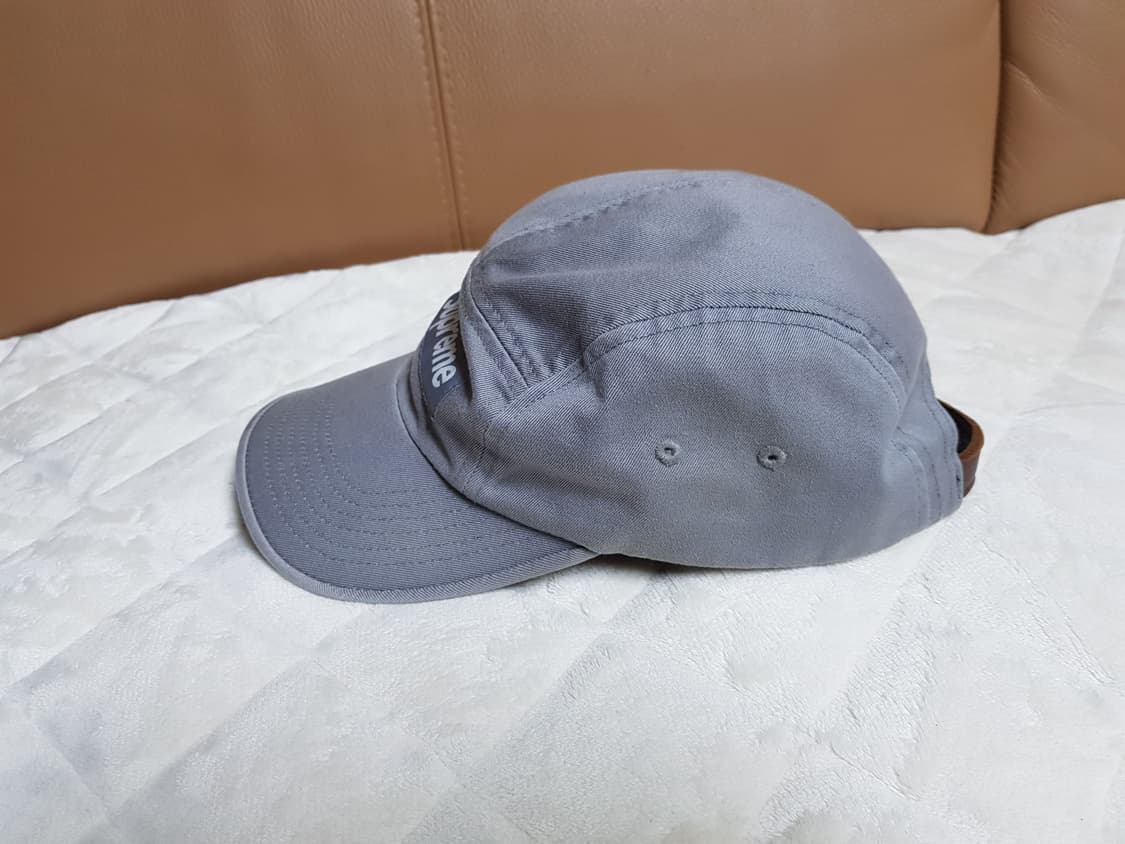 슈프림 워시드 치노 트윌 캠프캡 모자 볼캡 그레이 22SS 상품이미지2