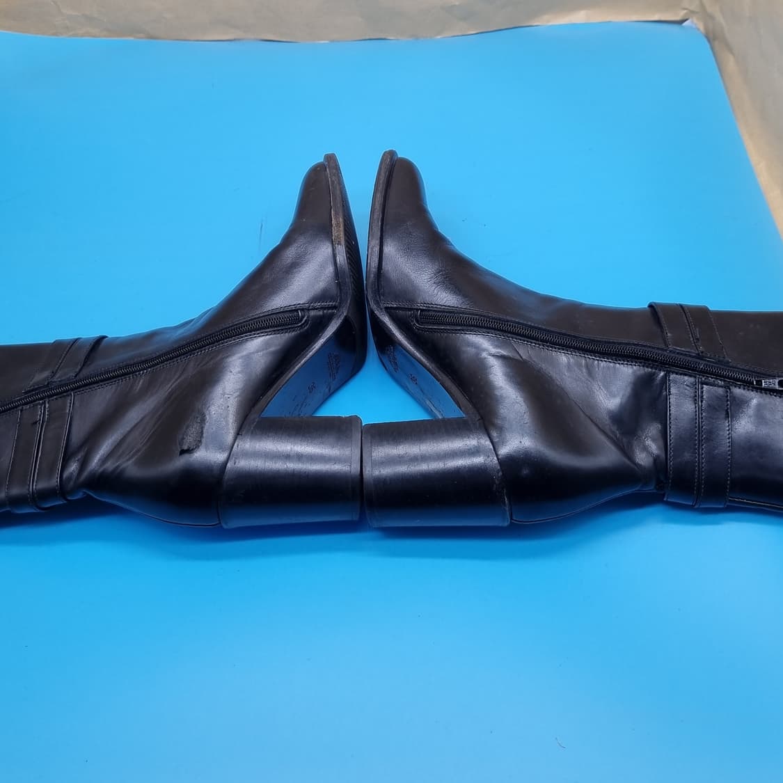 발리 여성가죽 부츠36  230 굽7 상품이미지5