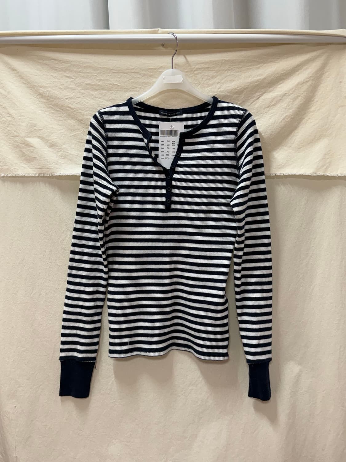 브랜디멜빌 와플 롱슬리브 상품이미지1