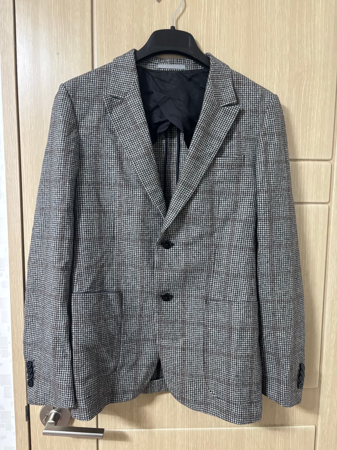 에르메네질도 제냐 체크무늬 남성 블레이저 상품이미지1