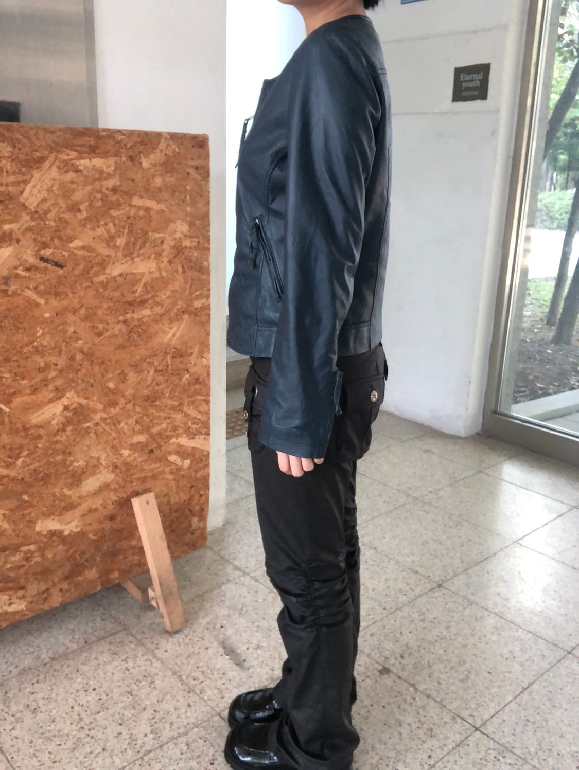  Italy leather jk 상품이미지2