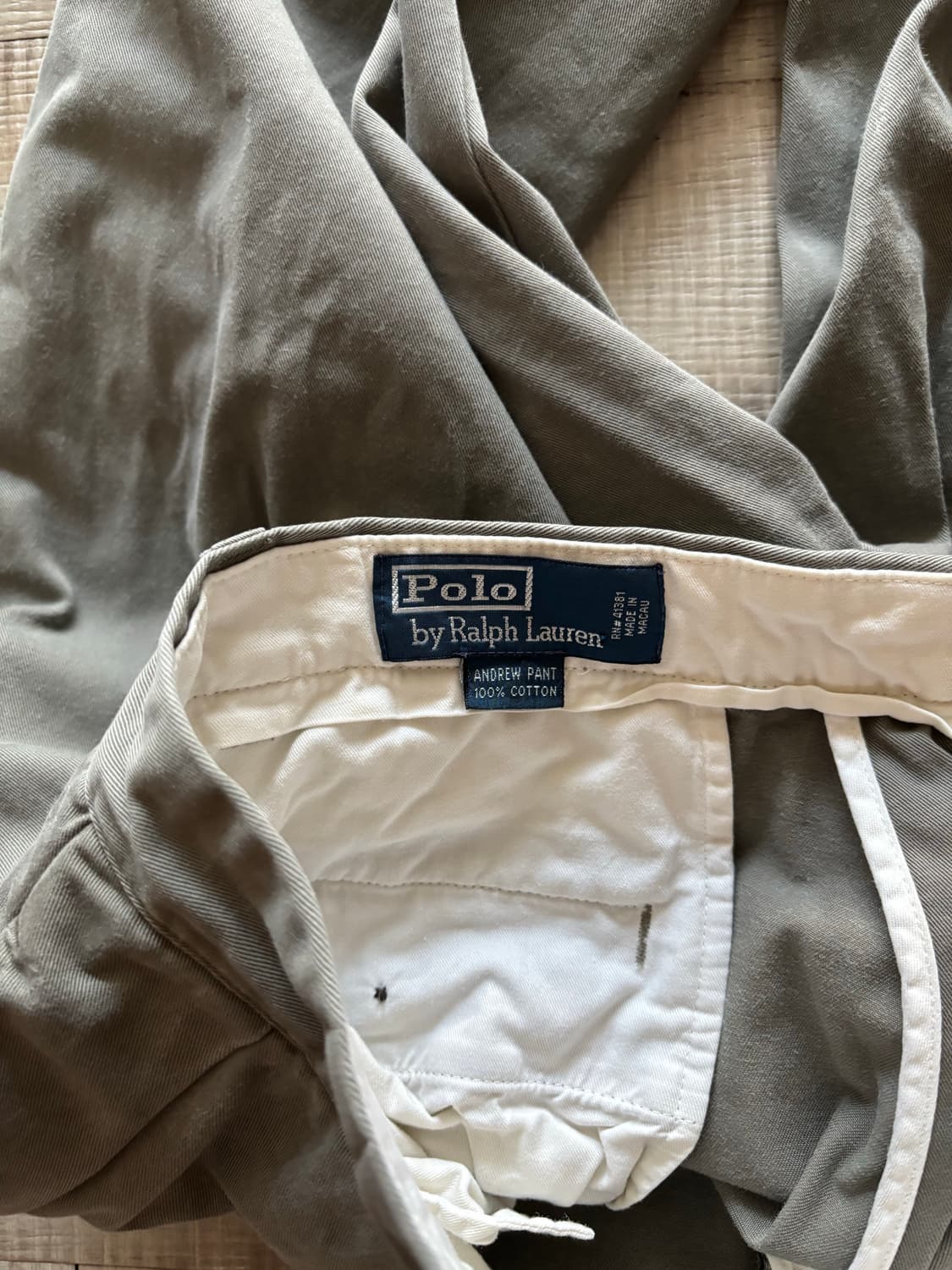 [32X30] 폴로 랄프로렌 앤드류 팬츠 치노팬츠 상품이미지4