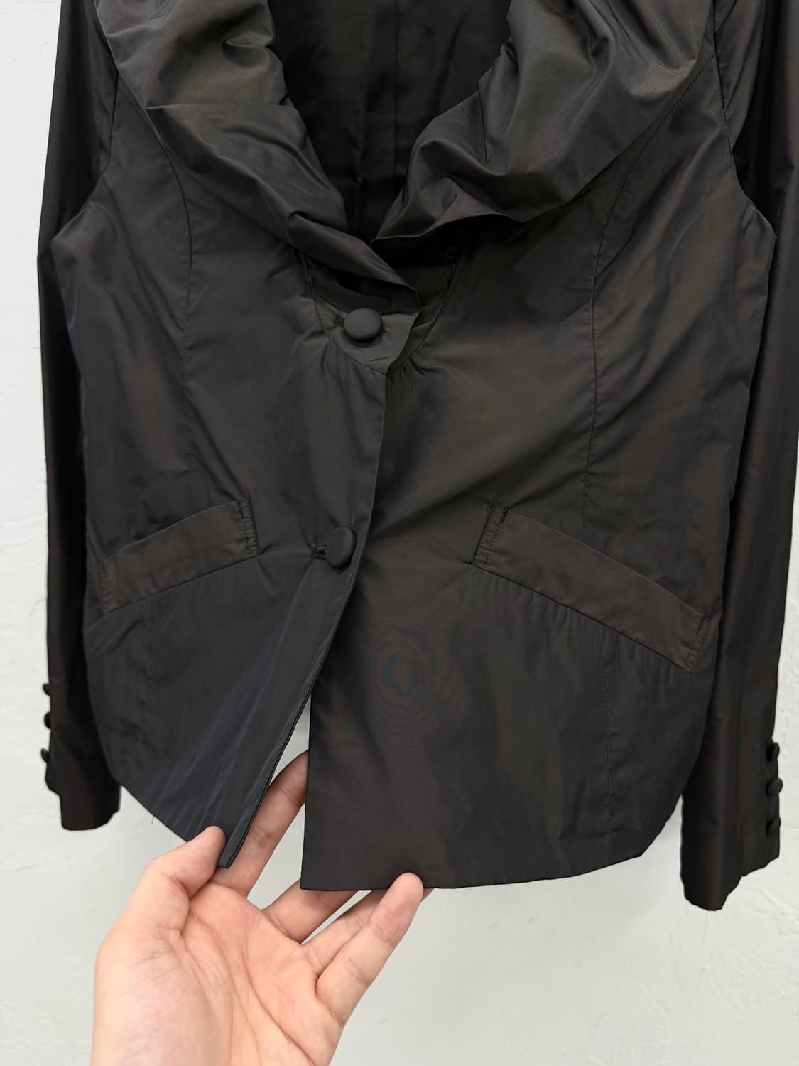 homma 드레이프 숄카라 자켓 상품이미지3