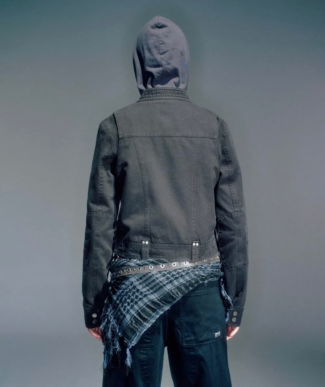 Vacant archive 루이스 라이더 아일렛 자켓 차콜 S 상품이미지2