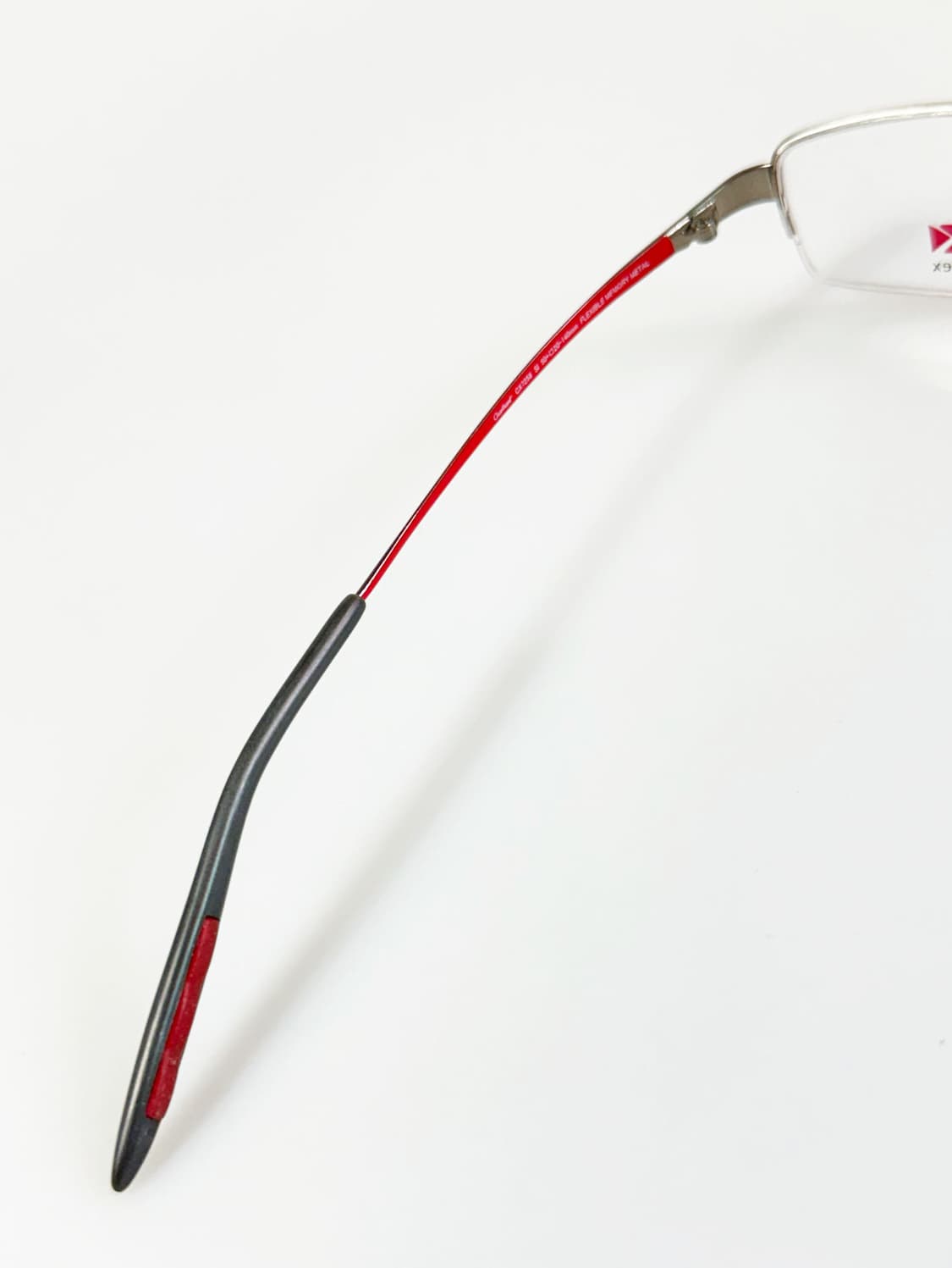 CONCEPT FLEX 실버 반무테 스퀘어 메탈 빈티지 안경 상품이미지7