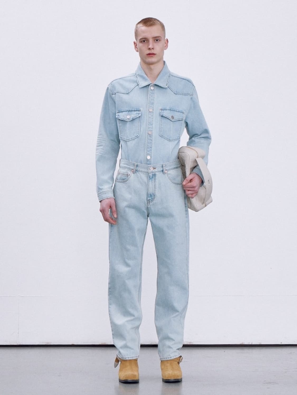 렉토 24SS VINTAGE WASHING 레귤러 데님 (S) 상품이미지1