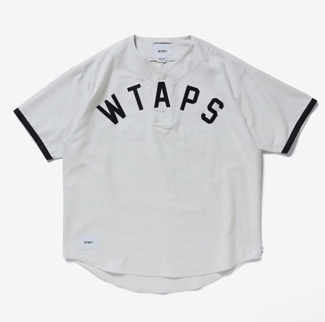 더블탭스 WTAPS 22ss 베이스볼 리그 야구 져지 반팔 셔츠 4 상품이미지1