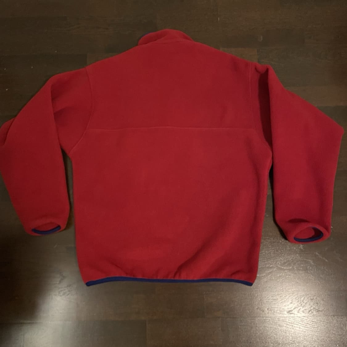 20s 파타고니아 신칠라 스냅-T 레드/네이비 상품이미지5