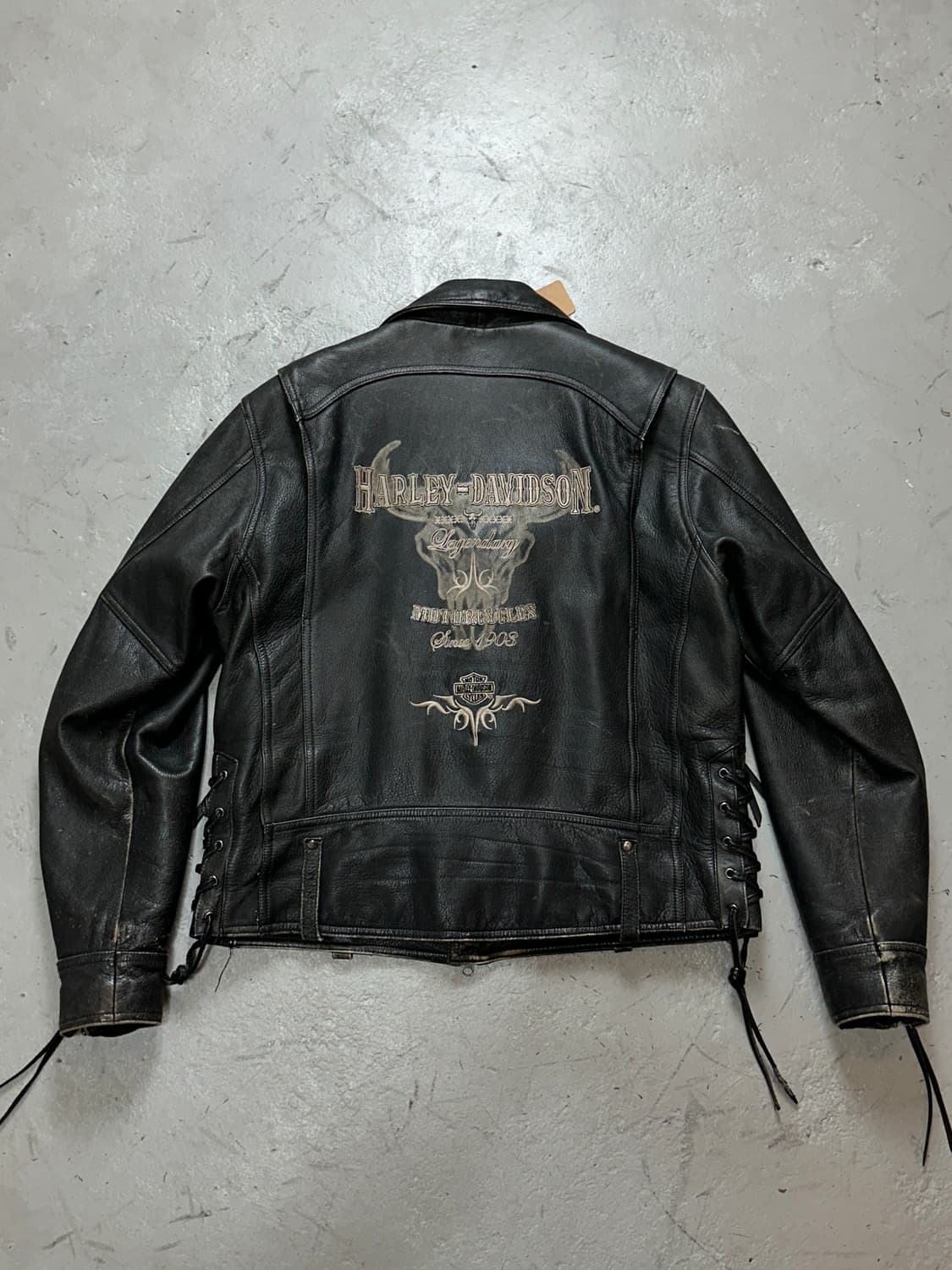 00's 할리데이비슨 레더 라이더 자켓 빈티지 레더자켓 상품이미지4