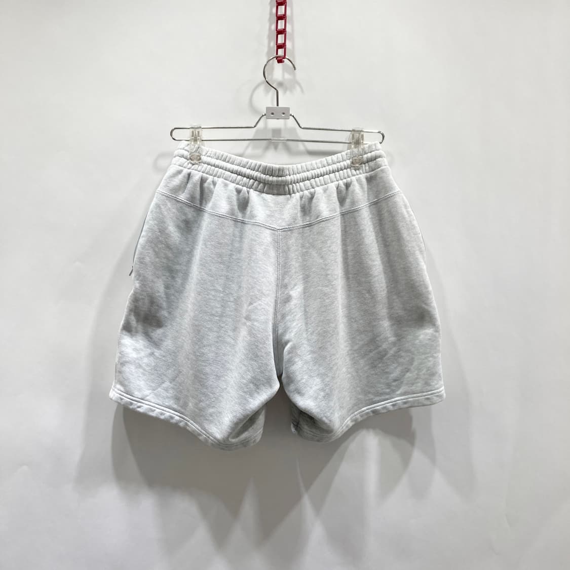 아디다스 남성 밴딩반바지 그레이 L  상품이미지2