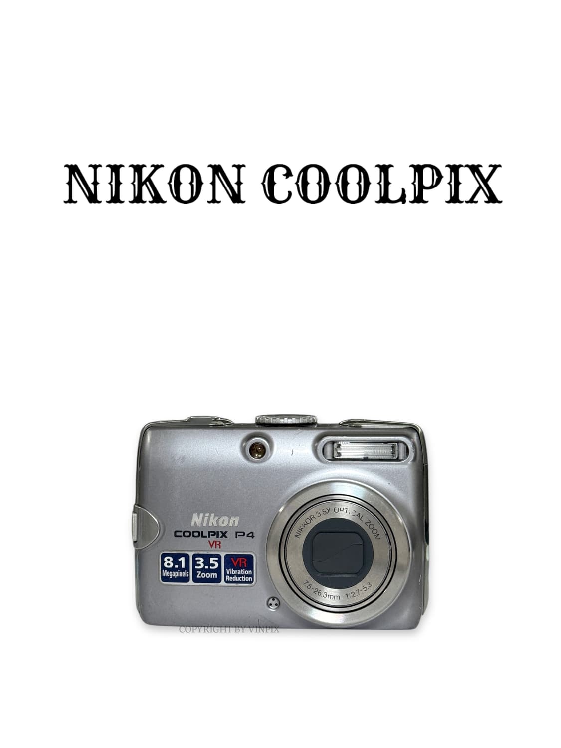 니콘 쿨픽스 P4(coolpix p4) 디지털 카메라 디카 상품이미지1