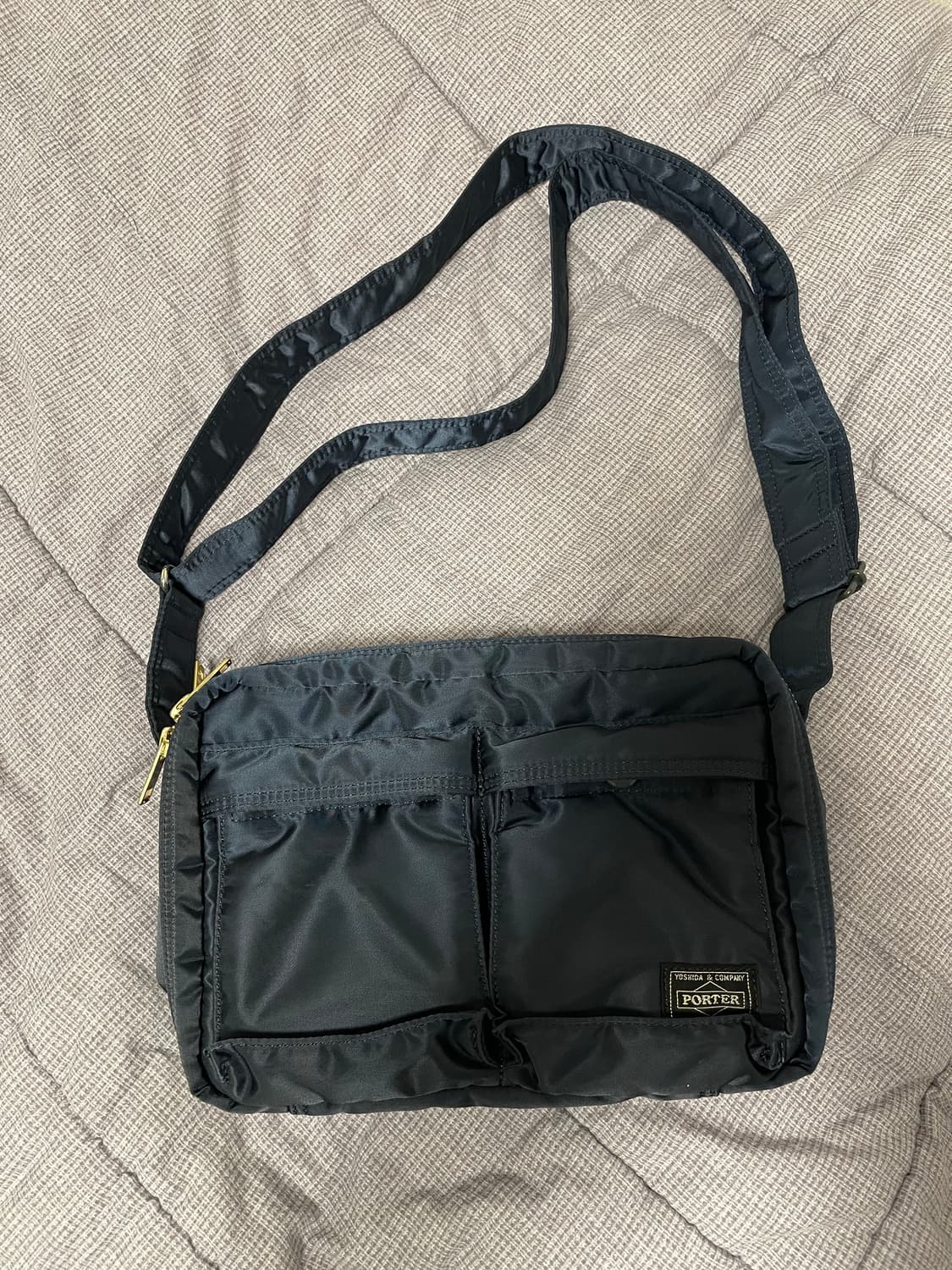 포터 탱커 숄더백 M (porter) 네이비 구버전 상품이미지1