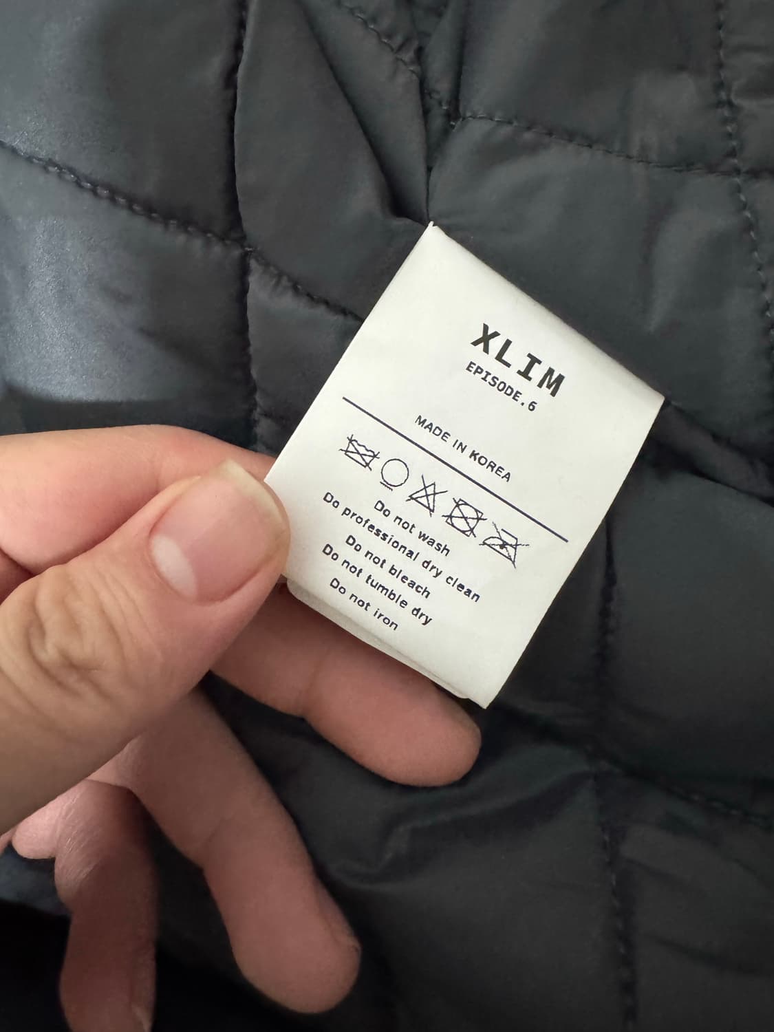 엑슬림 ep6 바시티 차콜 L 상품이미지8