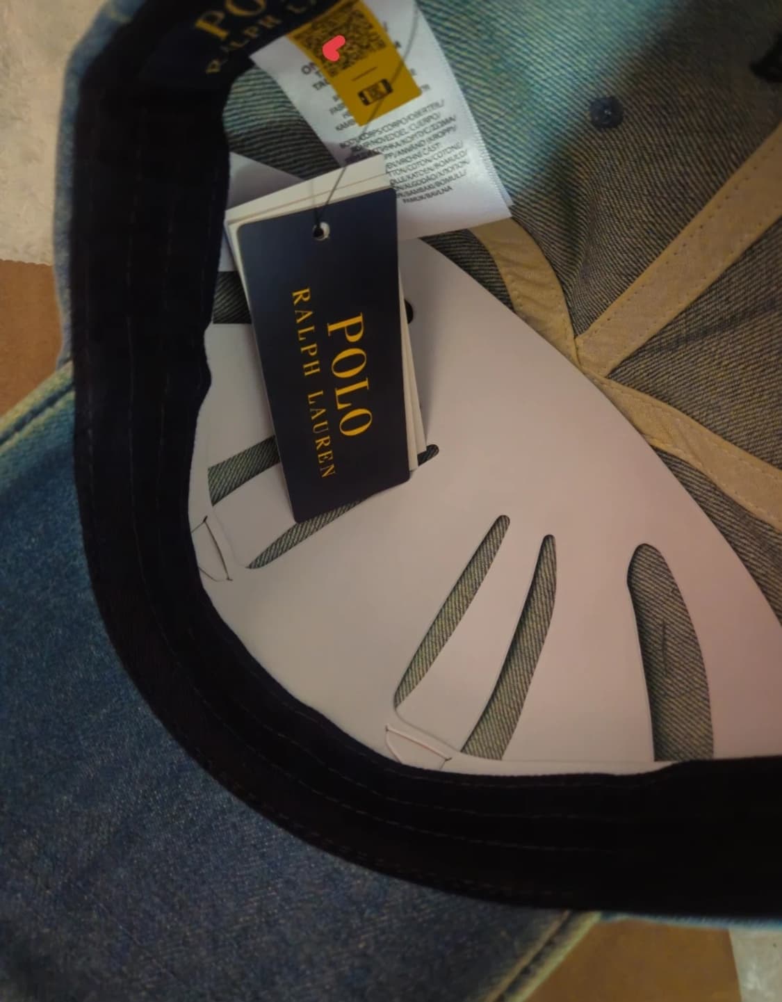 폴로 데님모자 폴로 볼캡 새상품 상품이미지4