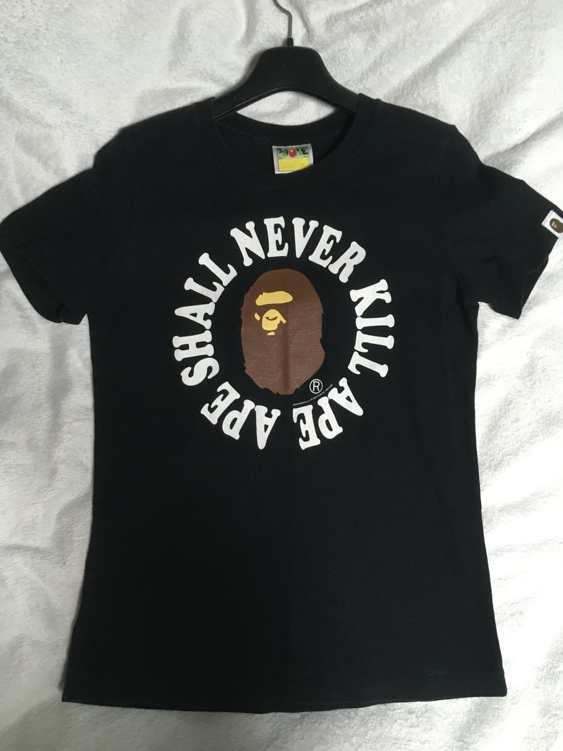 Bape Head Logo Print T-Shirt 상품이미지1