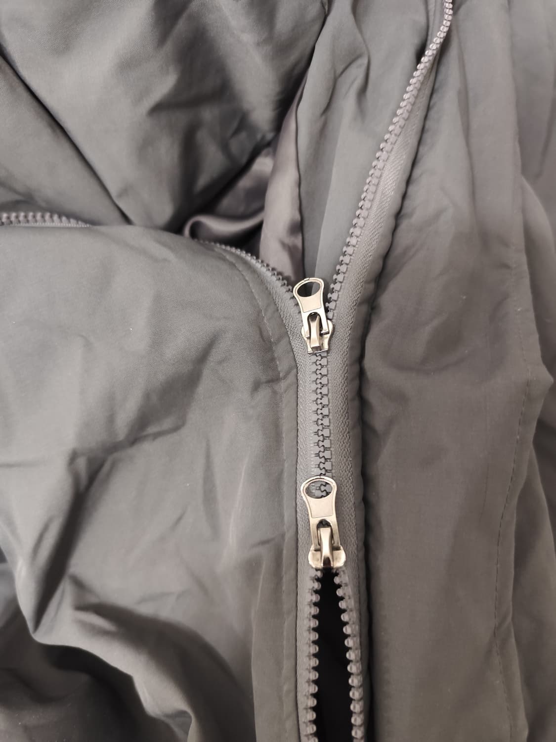 LAP 오버핏 크롭 숏패딩 (그레이, FREE) 상품이미지5