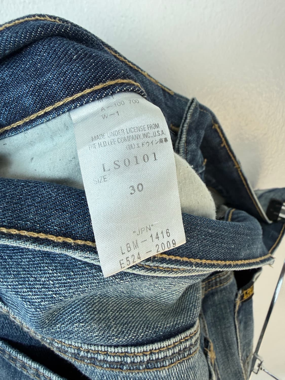 Japanese Lee archieve jeans 상품이미지7