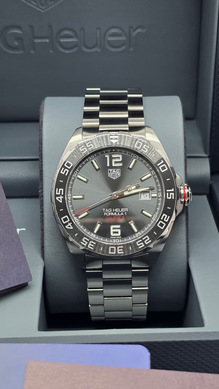 태그호이어 포뮬러1 칼리버5 25년 7월 오토매틱 세라믹 시계 상품이미지2